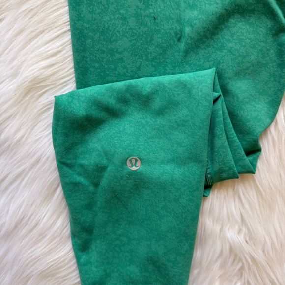 Wunder Train High Rise Tight 25” Blaze Maldives Green Size 8 - Picture 5 of 6